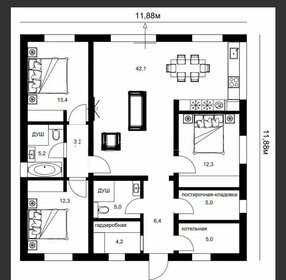 120 м² дом, 6 соток участок 6 500 000 ₽ - изображение 73