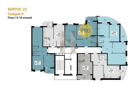 Квартира 47,2 м², 1-комнатная - изображение 2