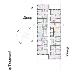 Квартира 66,3 м², 4-комнатная - изображение 2