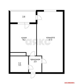 Квартира 36,2 м², 1-комнатная - изображение 1