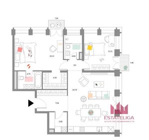 Квартира 81 м², 3-комнатная - изображение 1