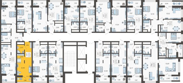 20,5 м², апартаменты-студия 10 086 175 ₽ - изображение 105