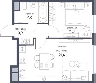 43 м², 2-комнатная квартира 11 200 000 ₽ - изображение 58
