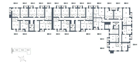 35,4 м², 1-комнатная квартира 3 800 000 ₽ - изображение 65