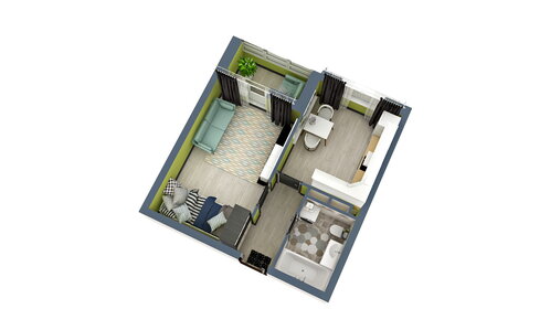 36,8 м², 1-комнатная квартира 4 490 000 ₽ - изображение 60