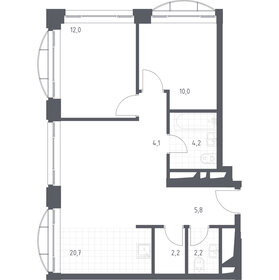 36,5 м², 1-комнатные апартаменты 18 102 066 ₽ - изображение 19