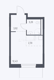 Квартира 22,3 м², студия - изображение 1