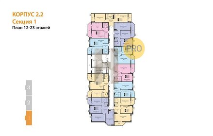 Квартира 41,2 м², 1-комнатная - изображение 2