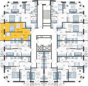 43,7 м², 1-комнатная квартира 5 637 300 ₽ - изображение 12