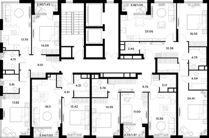 73,2 м², 3-комнатная квартира 26 800 000 ₽ - изображение 9