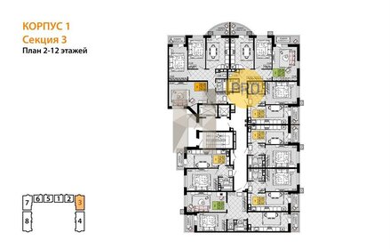 Квартира 39,6 м², 1-комнатная - изображение 2