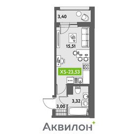 22,9 м², квартира-студия 7 000 000 ₽ - изображение 65