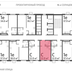 Квартира 22 м², студия - изображение 2