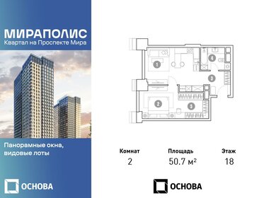 48,9 м², 2-комнатные апартаменты 14 058 750 ₽ - изображение 78