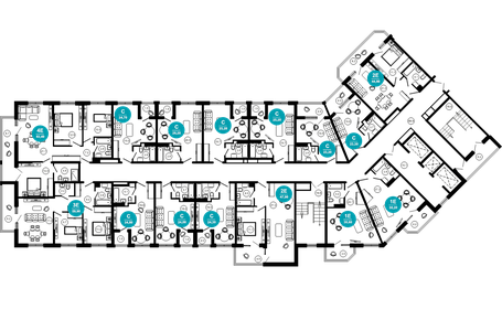 Квартира 24,8 м², 1-комнатные - изображение 2