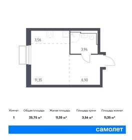 25,8 м², квартира-студия 10 551 998 ₽ - изображение 18