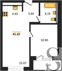 Квартира 38,5 м², 1-комнатная - изображение 1