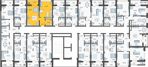 38,1 м², 1-комнатная квартира 15 869 004 ₽ - изображение 7