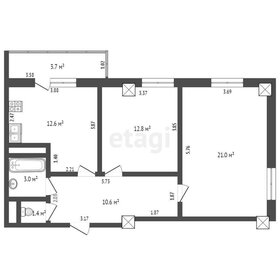 42,4 м², 2-комнатная квартира 6 450 000 ₽ - изображение 43