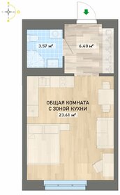 32 м², квартира-студия 4 200 000 ₽ - изображение 54