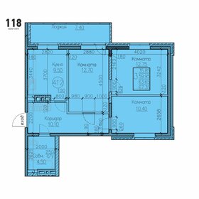 68 м², 2-комнатная квартира 7 700 000 ₽ - изображение 106