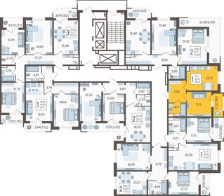 37,6 м², 1-комнатная квартира 6 115 386 ₽ - изображение 42