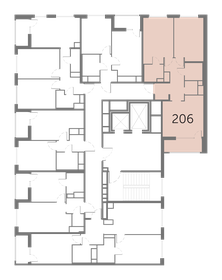 60,7 м², 2-комнатная квартира 8 152 965 ₽ - изображение 23