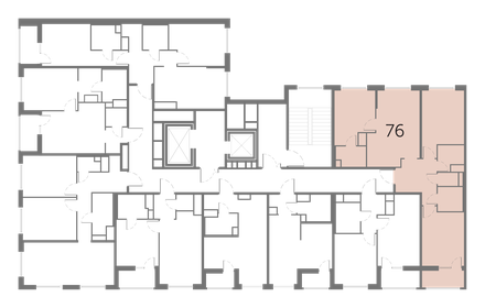 80 м², 3-комнатная квартира 9 380 000 ₽ - изображение 108