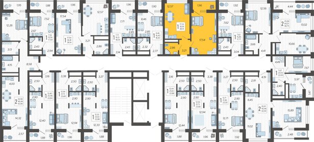 18,3 м², 1-комнатная квартира 9 000 000 ₽ - изображение 130