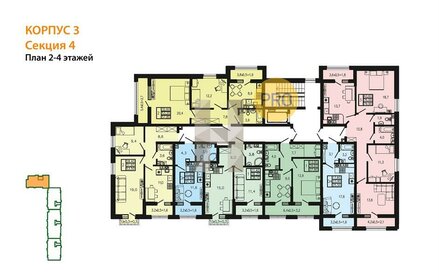33 м², 1-комнатные апартаменты 2 400 000 ₽ - изображение 66