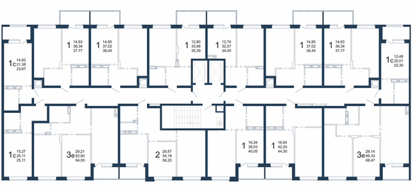 26 м², квартира-студия 3 872 510 ₽ - изображение 15