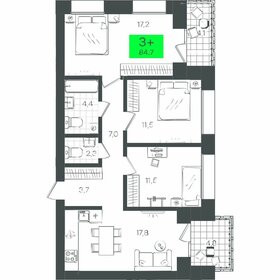 138,6 м², 3-комнатная квартира 13 500 000 ₽ - изображение 115