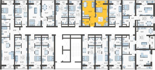 38 м², апартаменты-студия 15 750 000 ₽ - изображение 61