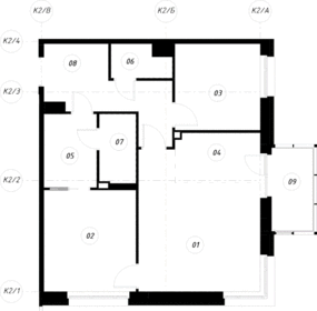 50,8 м², 2-комнатная квартира 7 900 000 ₽ - изображение 69