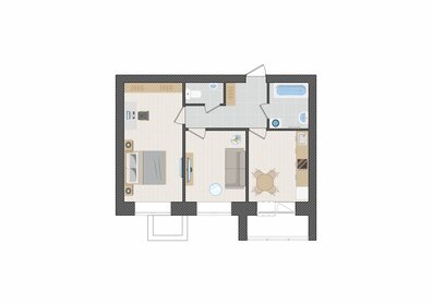 56,1 м², 2-комнатная квартира 5 950 000 ₽ - изображение 41