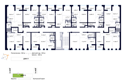 46,9 м², 2-комнатная квартира 5 176 580 ₽ - изображение 36