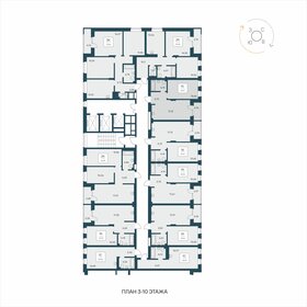 40,9 м², 1-комнатная квартира 5 950 000 ₽ - изображение 22