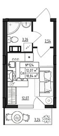 36 м², 1-комнатная квартира 3 600 000 ₽ - изображение 81