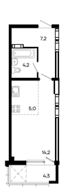 34,9 м², квартира-студия 5 933 000 ₽ - изображение 11