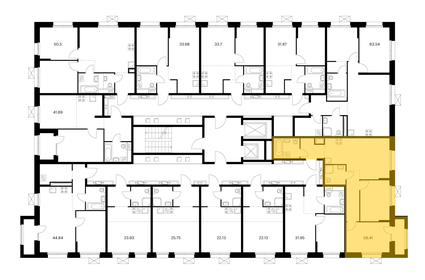 61,3 м², 2-комнатная квартира 7 468 301 ₽ - изображение 15