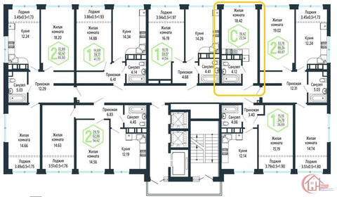 Квартира 23 м², студия - изображение 2