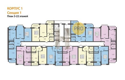 Квартира 38,5 м², 1-комнатная - изображение 2