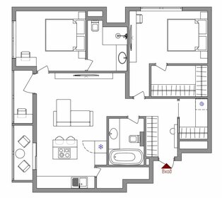 Квартира 95 м², 3-комнатная - изображение 1