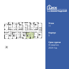 34,3 м², 1-комнатная квартира 11 696 300 ₽ - изображение 9