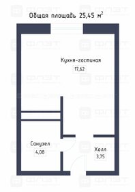 Квартира 25,1 м², 1-комнатная - изображение 1