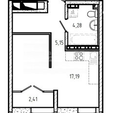 Квартира 29 м², студия - изображение 2