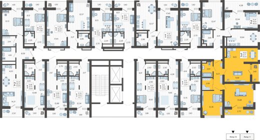 67 м², 3-комнатная квартира 19 000 000 ₽ - изображение 50