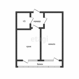 Квартира 37,3 м², 1-комнатная - изображение 2