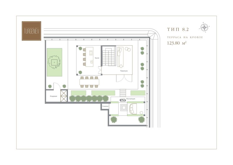 134,3 м², 3-комнатная квартира 711 889 984 ₽ - изображение 33