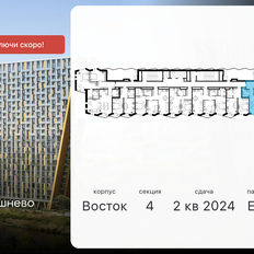 Квартира 97,6 м², 3-комнатные - изображение 2